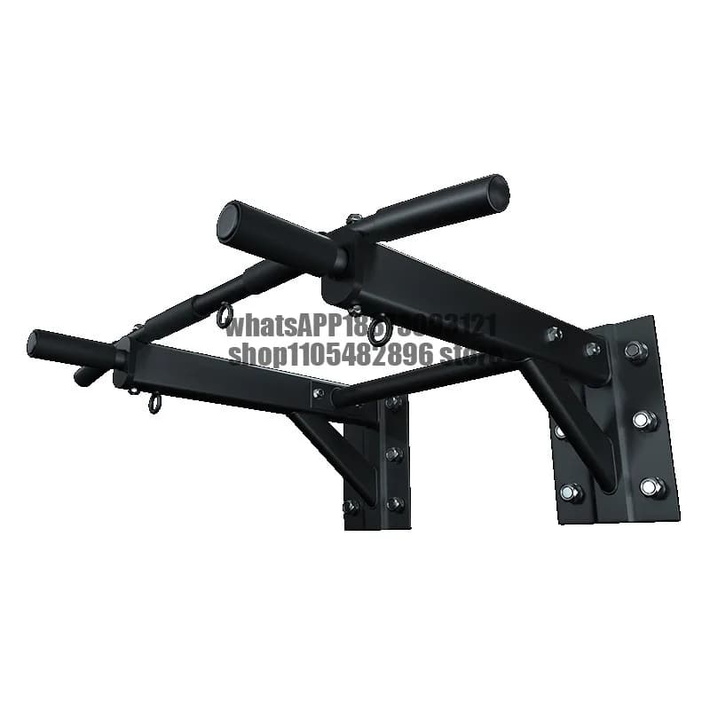 Perforated horizontal bar household indoor pull-up wall frame bracket exercise machine