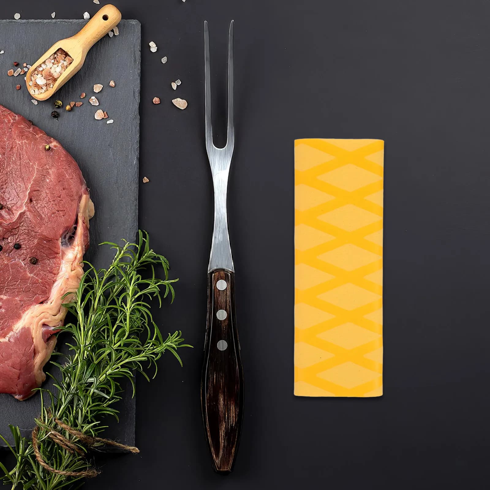 Set di 4 Guaine Termorestringenti per Manici di Coltelli da Cucina, Antiscivolo e Protettive per Chef e Macellai