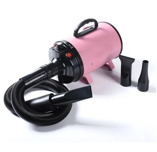 Ventilatore per peli di animali domestici con temperatura regolabile, asciugacapelli per animali domestici per cani gatti