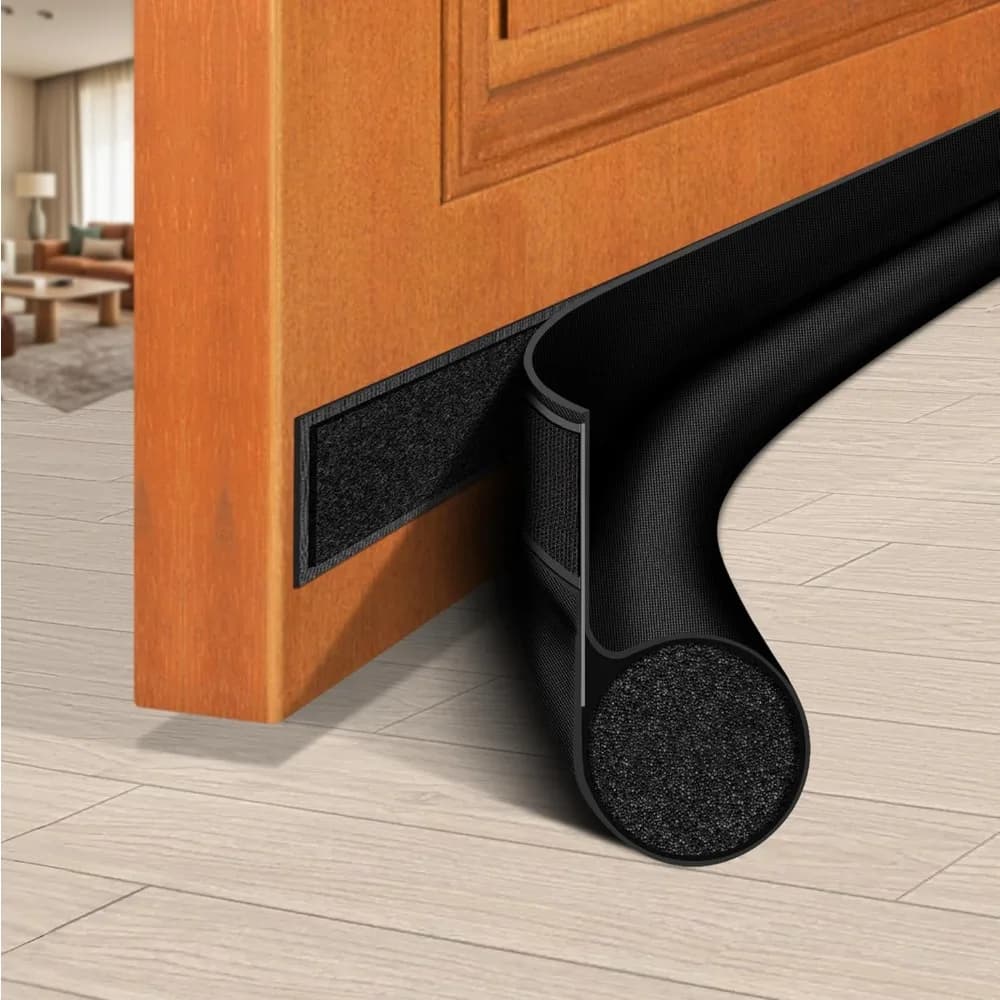 Door Bottom Sealing Strip, Adjustable Weatherstrip Under Door Draft Stopper, Anti-cold One
