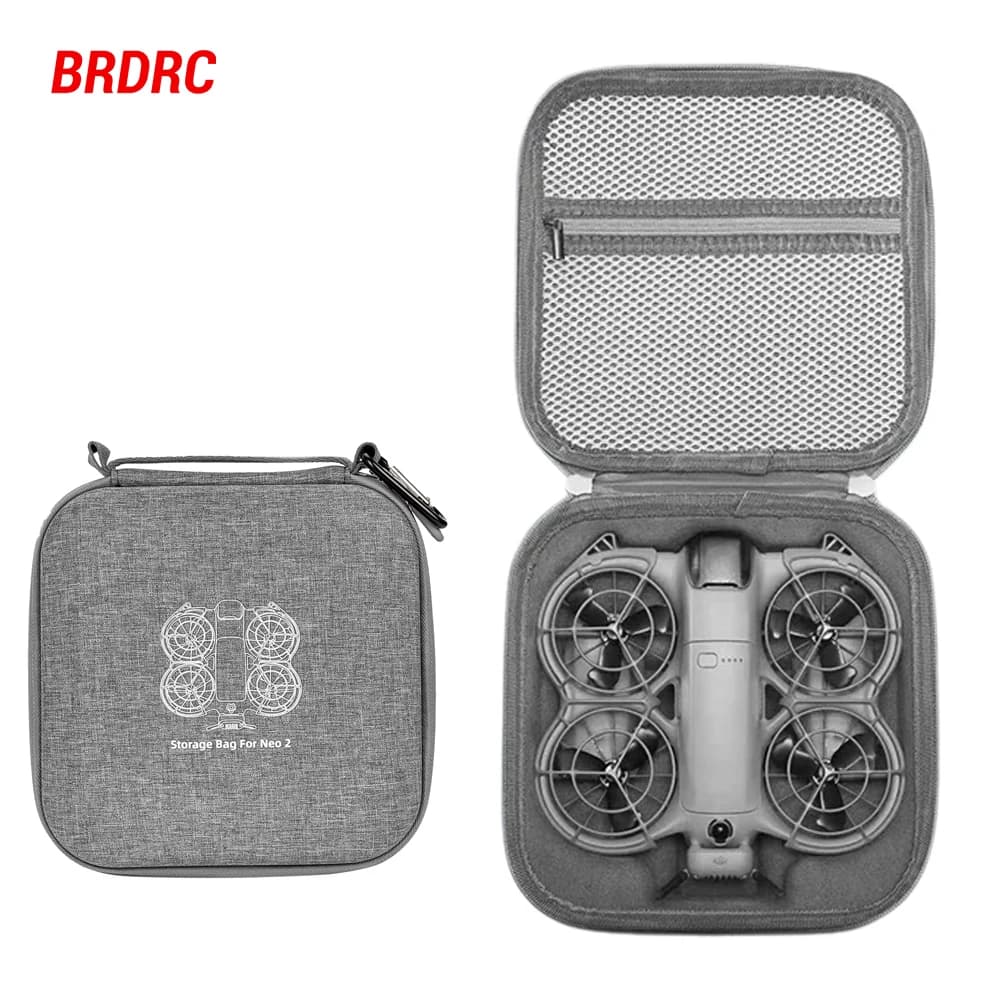 Custodia da trasporto BRDRC per accessori drone DJI NEO 2 Custodia protettiva per borsa da viaggio portatile
