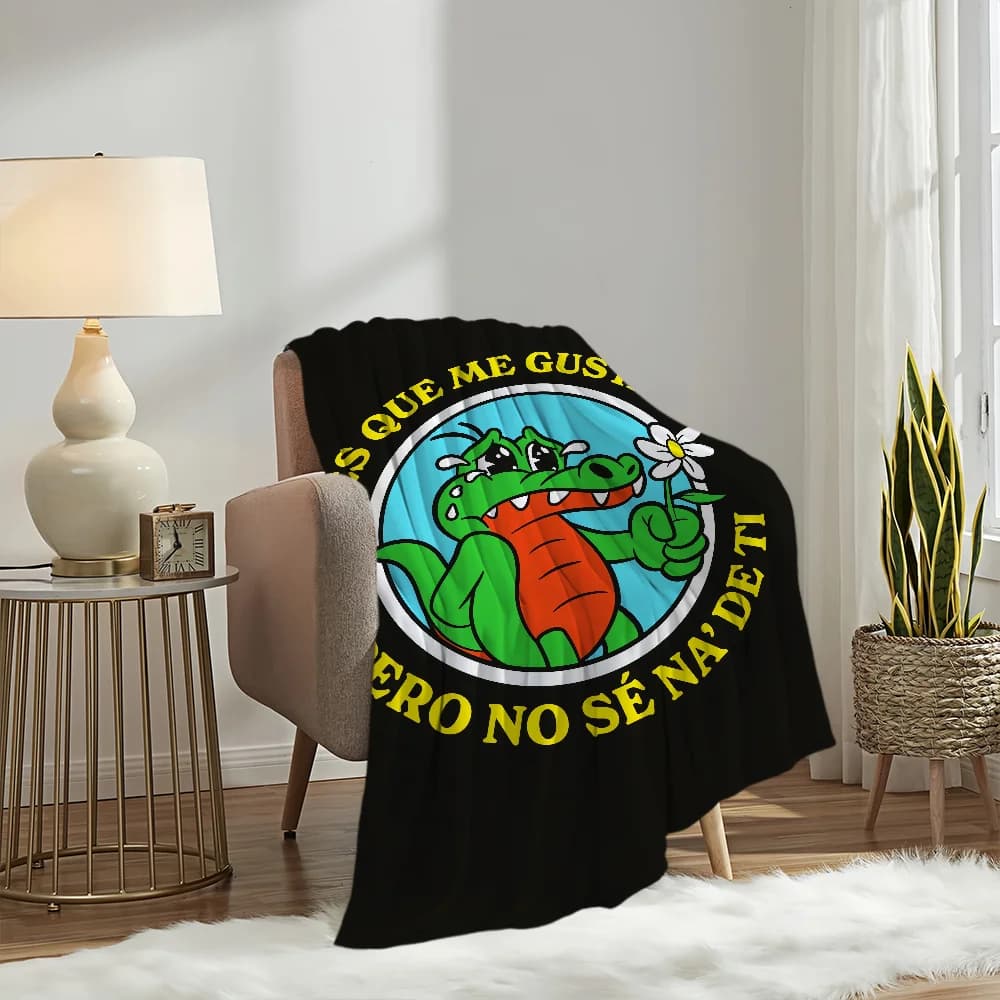 Cantante A-Alvaro Diaz Sayonara Coperta fresca Peluche Pisolino Tappeto per divano per soggiorno Caldo ufficio Camera da letto Compleanno Viaggio a casa Regali per bambini