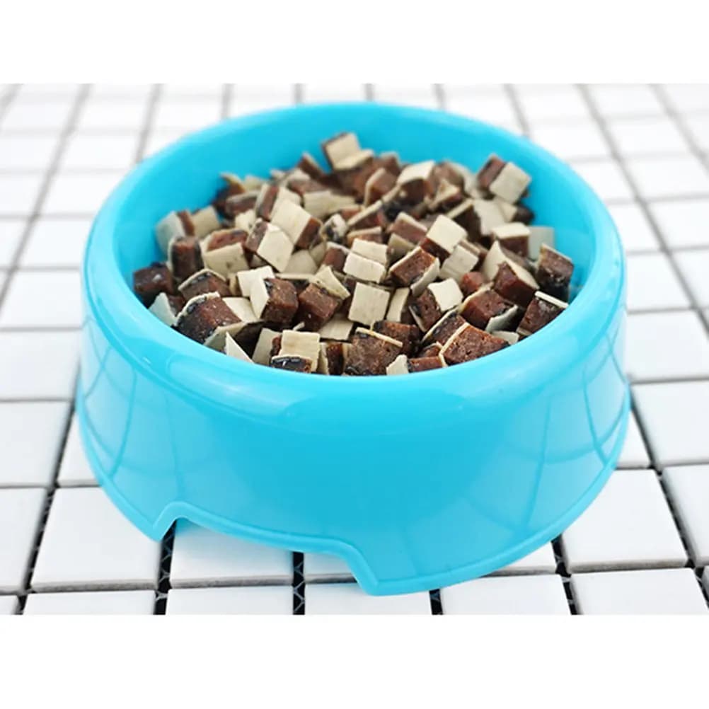 2 Pezzi Ciotole Antiscivolo per Animali Domestici, in Plastica Premium Colorata, Ciotola Facile da Usare per Cibo e Acqua per Cuccioli, per Uso Domestico
