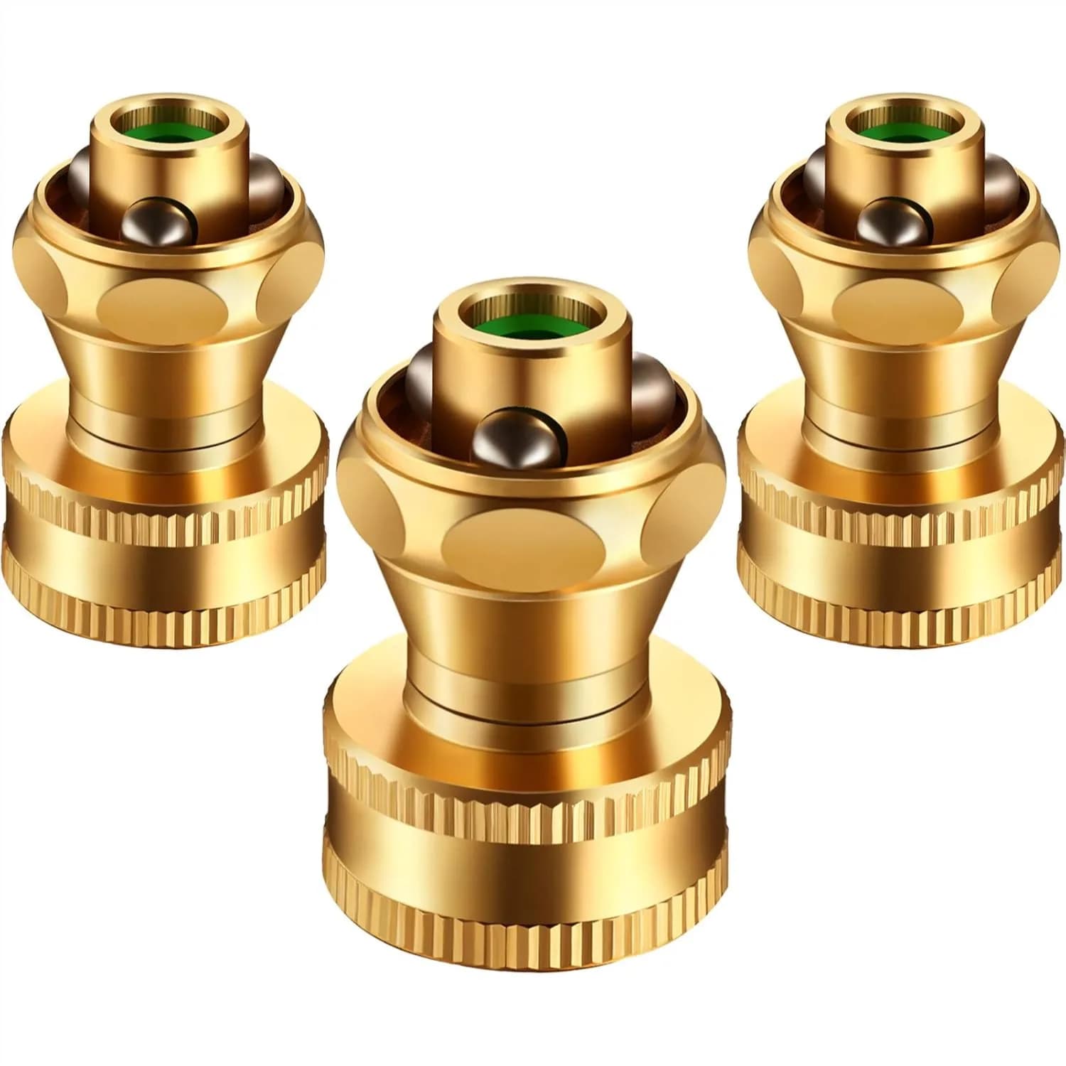 Ugello per Tubo da Giardino Regolabile in Ottone con Spruzzatore a Torsione - Durevole e Versatile per un'Irrigazione Efficiente