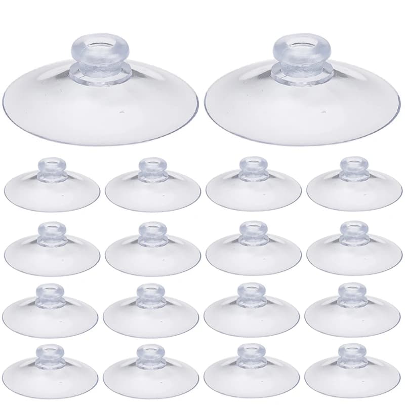 10/50pcs Trasparente Ventosa Tazza Ganci Ventose A Vuoto Chiave A Parete Borsa Appendiabiti Gancio Cucina Bagno Decorazione di Vetro di Nozze gancio