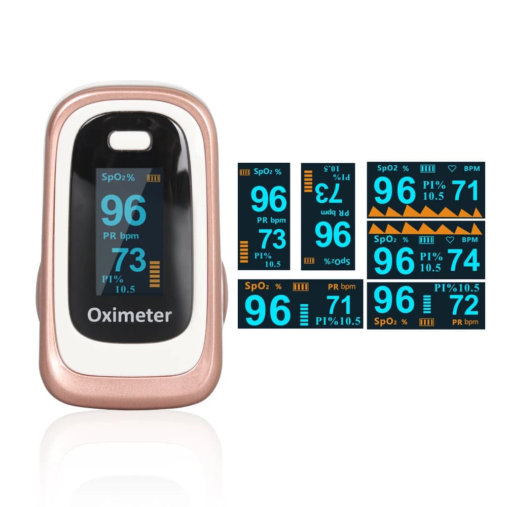 Portable Pulsossimeter Oled from Medical finger Portable SPO2 PR 8 hour sleep monitor Oxymeter Dedo