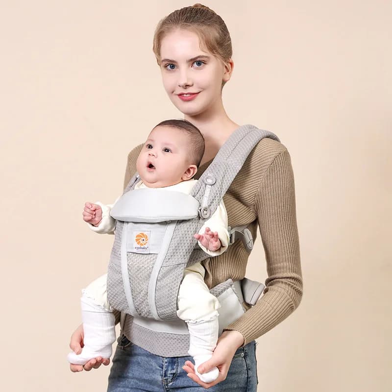 Egobaby brisa Marsupio con scatola e istruzione Zaino marsupio per neonati Carrozzina per bambini Bretelle avvolgenti per imbracatura per bambini 360