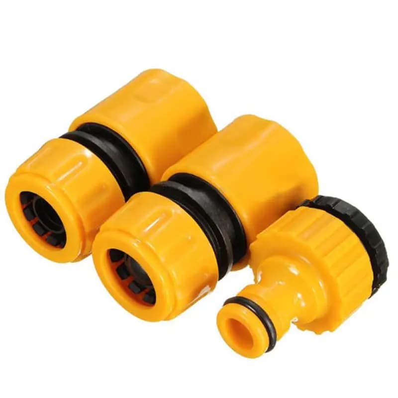 3Pcs Quick Water Connector Adapter Connection Chuck Spiny Irrigation Hose