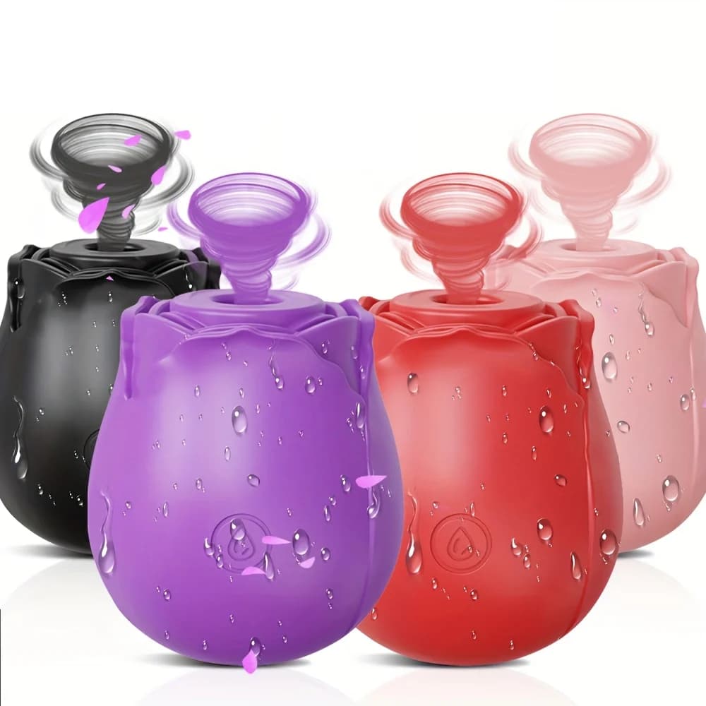 Succhiare vibratore per le donne stimolatore del clitoride sottovuoto capezzolo orale femminile clitoride potente ventosa vibrante rosa-giocattolo adulti giocattoli del sesso