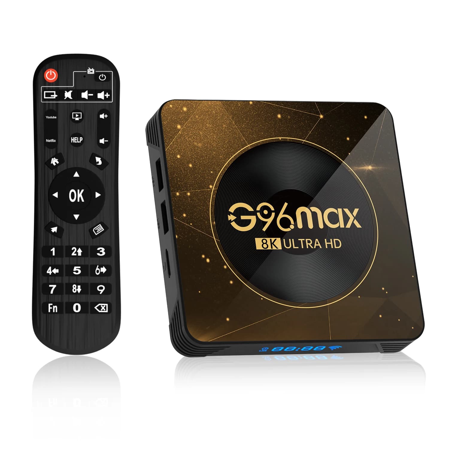 G96max RK3528 Smart TV Box Android 13 Quad Core Cortex A53 Supporto 8K Video HDR10 + Dual Wifi BT 2G16G 4G 32G 64G tv box Android