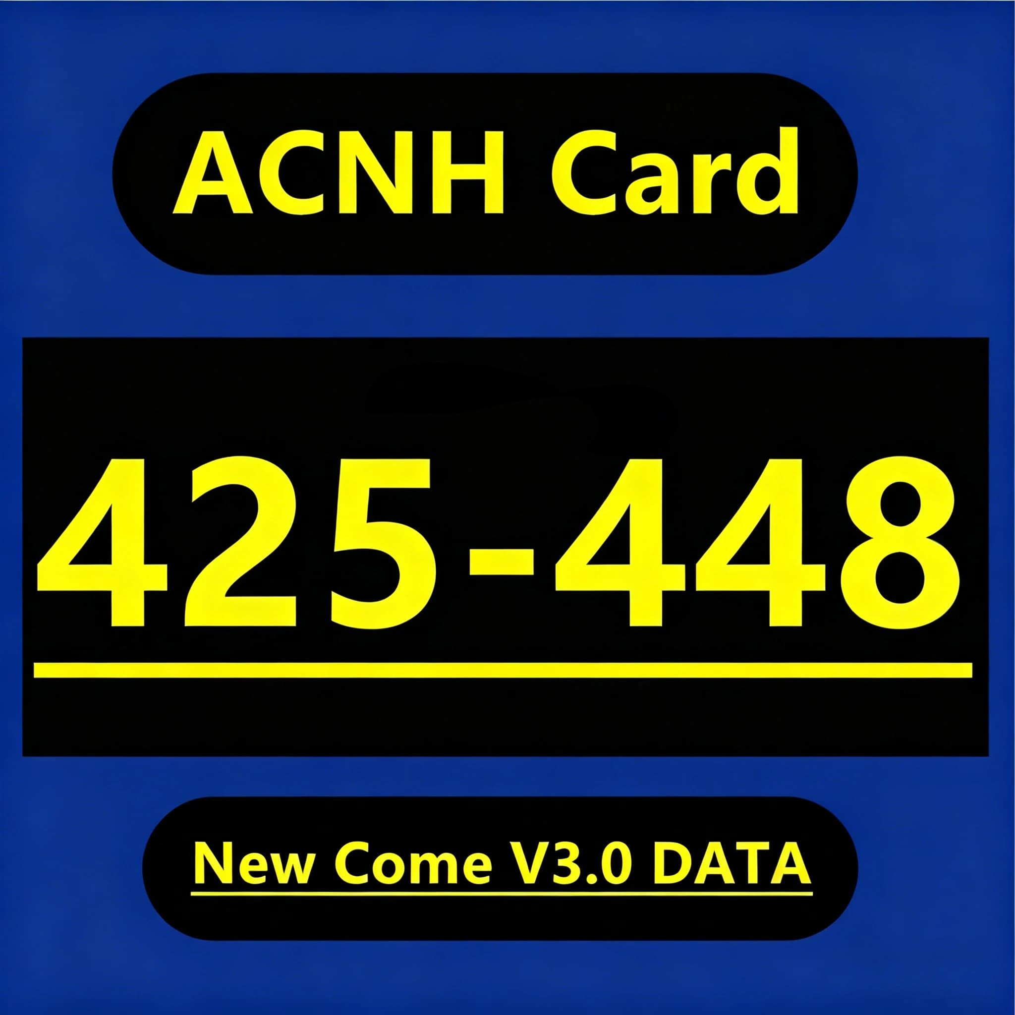 New 425-448 Villager ACNH Card Portable NFC Card Interactive Cards High Definition Collectible Game Cards 85.5x54mm Hot Popular
