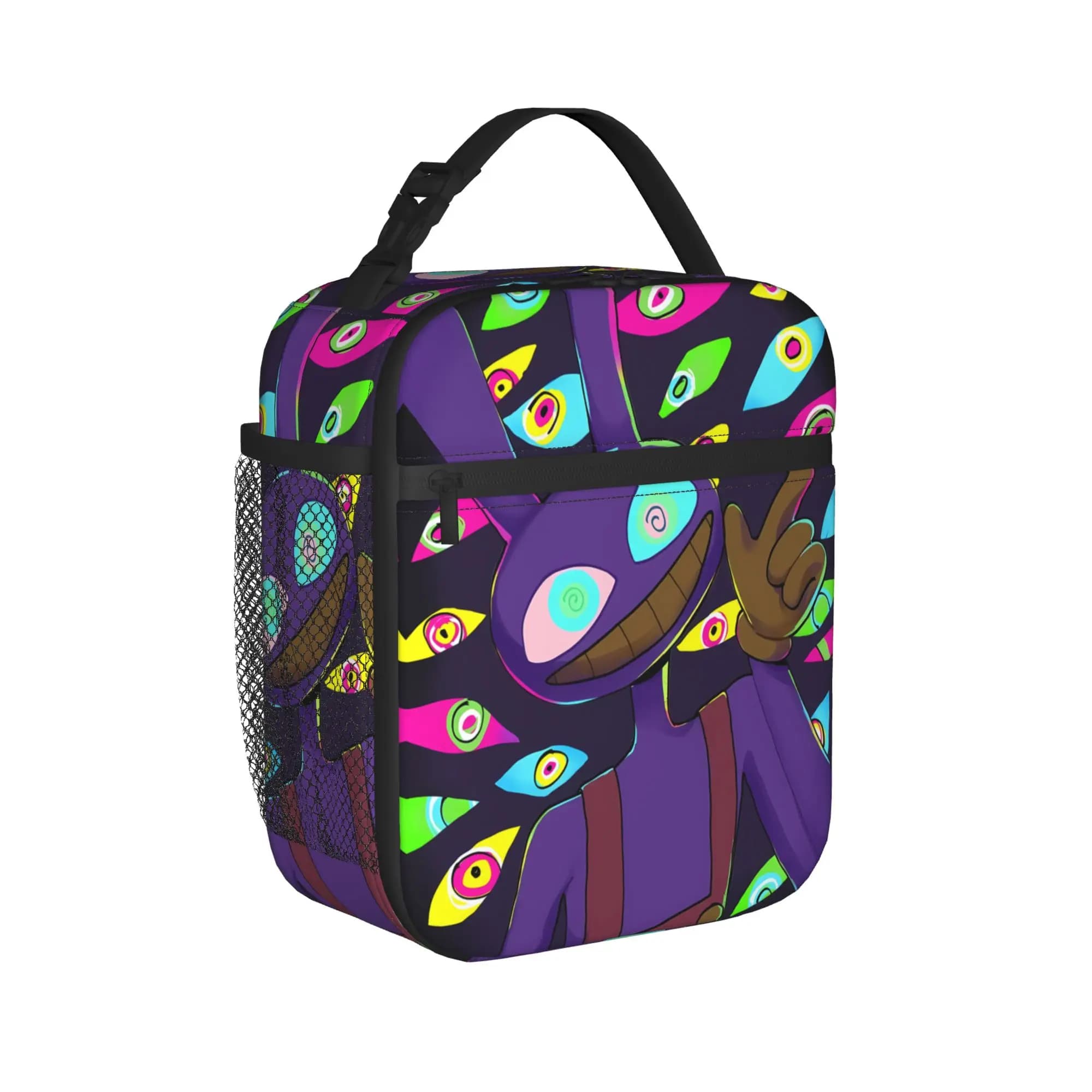 Jax Cartoon Digitals Circus Thermal Lunch Bag Casual Lunch Box For Girl Boy Picnic Cooler Bag Oxford Thermal Lunch Bags