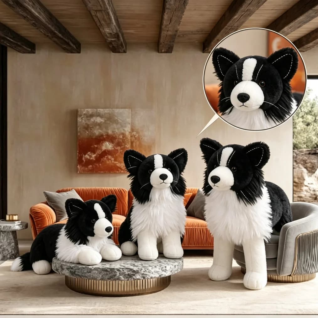 Soft Cute Funny Quality Dog Pillow Cushion Non Slip Bottom Machine Washable Home Decor Gifts for Bed Sofa Office Living Room
