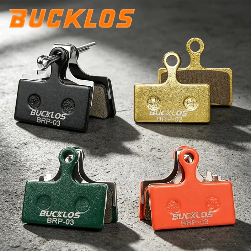 Pastiglie Freno BUCKLOS per Biciclette G01S G03C F01A F03C M9000 M9020 M985 M987, Pastiglie Freno a Disco Idraulico MTB, Componenti per Freni a Disco