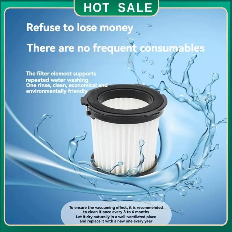 Filtro HEPA con consegna in 24 ore per WORX WX030 Per WORX WX030 Filtri lavabili e riutilizzabili per aspirapolvere