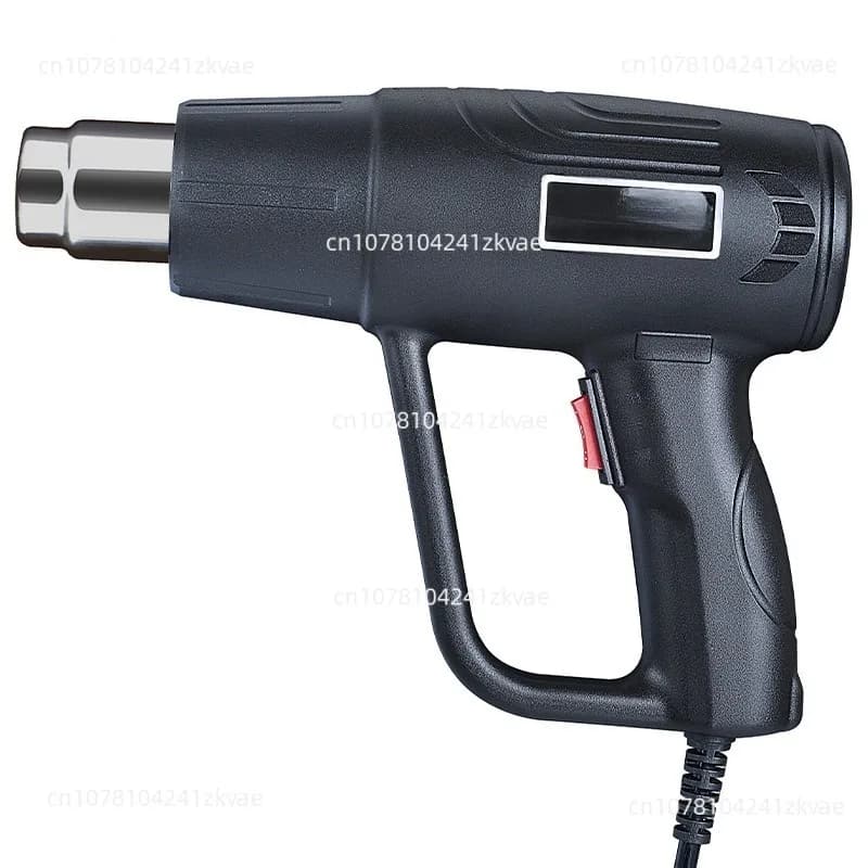 Pistola ad aria calda da 2000 W per veicoli commerciali domestici, pistola da forno per film, riscaldamento elettrico industriale con ventola ad aria calda