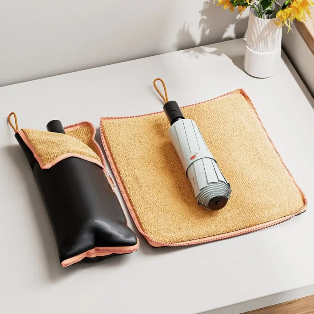 Assorbe l'acqua Borsa per ombrelloni bagnati Custodia per ombrelloni portatile riutilizzabile con manico Custodia per ombrelloni da viaggio