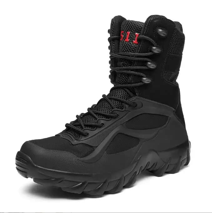 Scarpe da trekking alte da uomo per esterni Nuovo stile da uomo Autunno Inverno Arrampicata Scarpe comode e traspiranti taglia 46 47