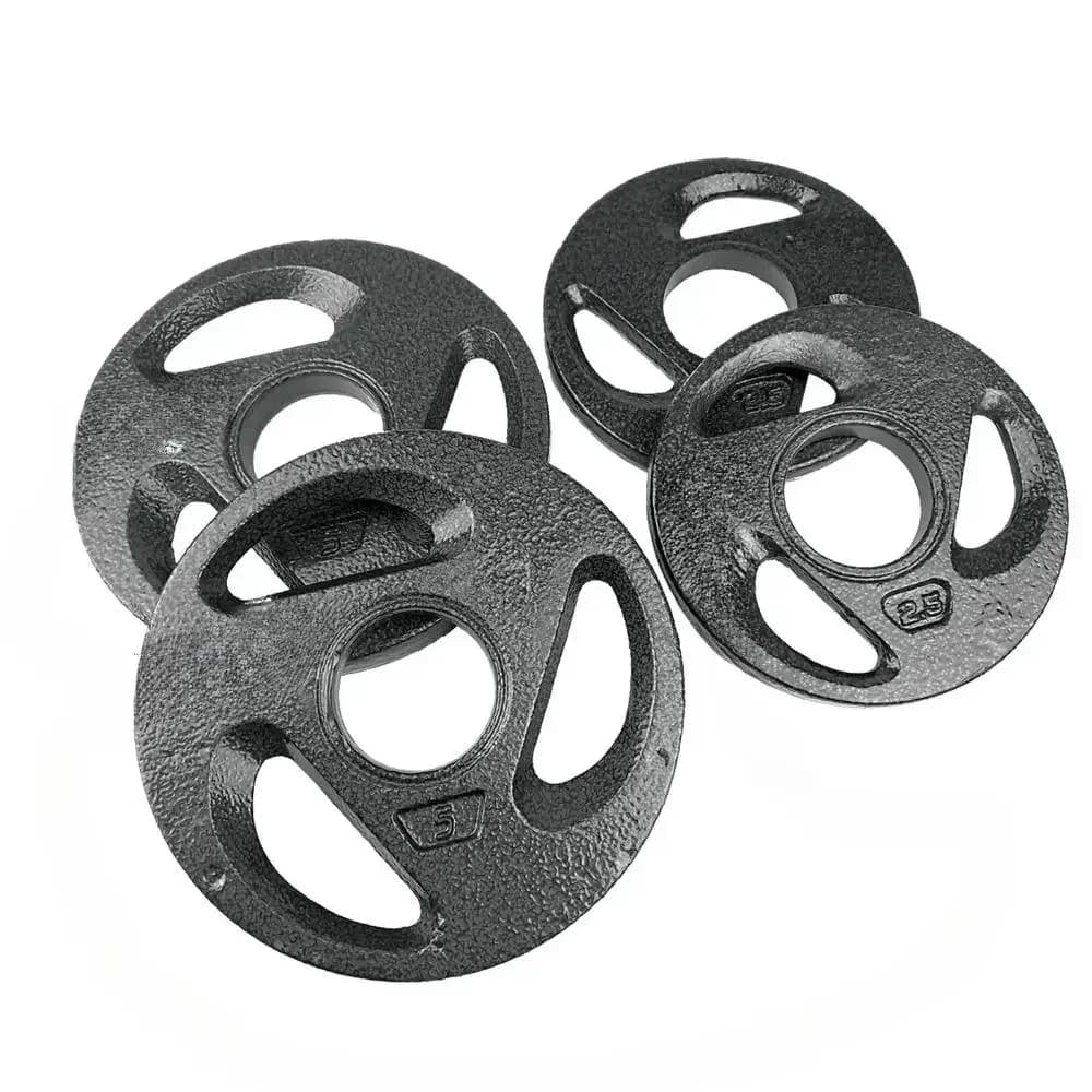 Weight set with 15 lb socket plate (2x2.5 lb/2x5 lb)