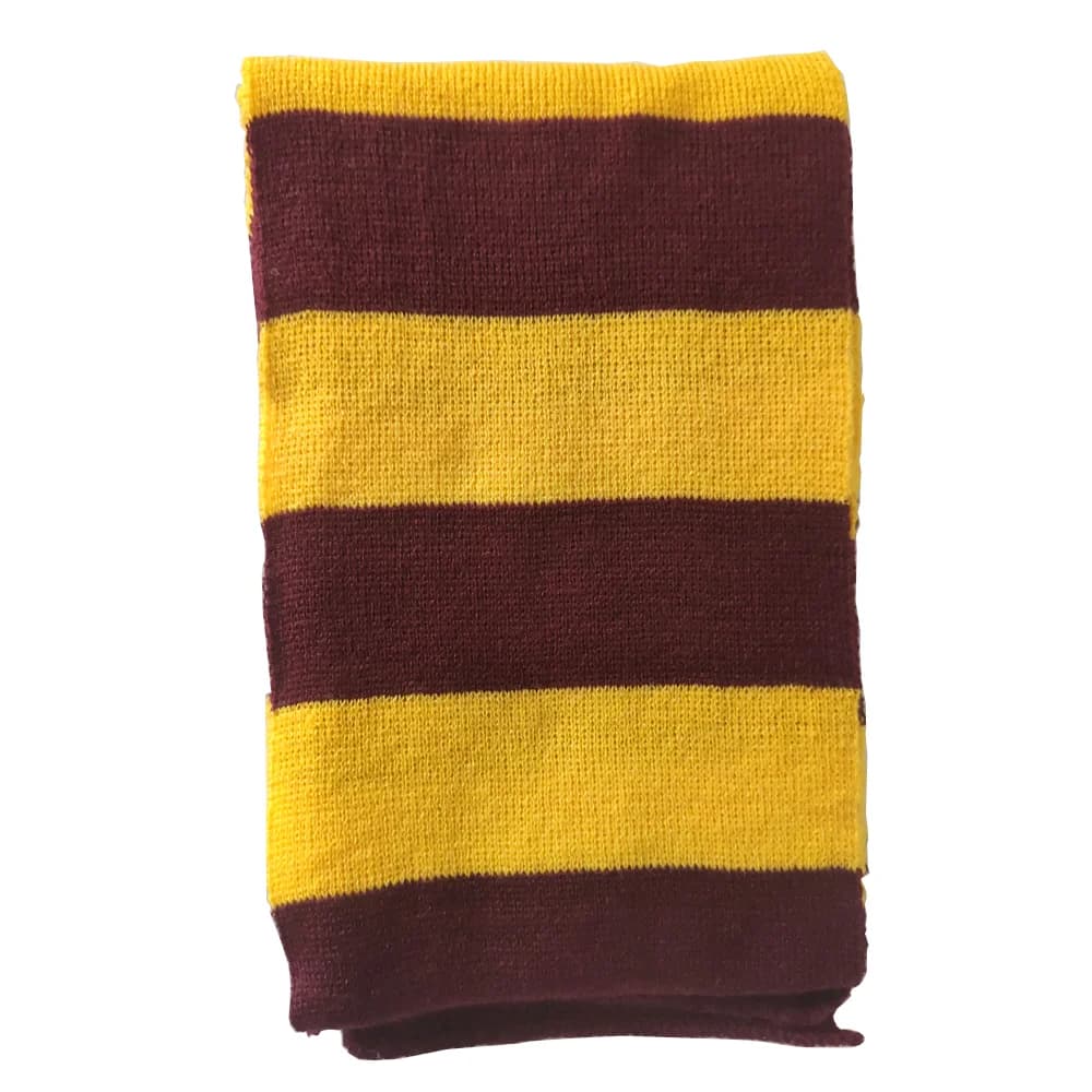 (10 Pieces/lot) Wholesale School Scarf With Badge Four College Halloween Party Cosplay Scarf Prop Gifts Birthday Present