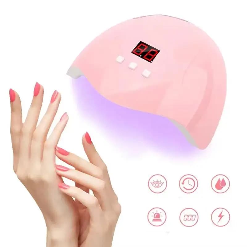 Mini lampada LED USB per ricarica, per manicure, asciugatura, cura dei piedi, indurimento del gel, lucidatura e uso domestico o in salone.