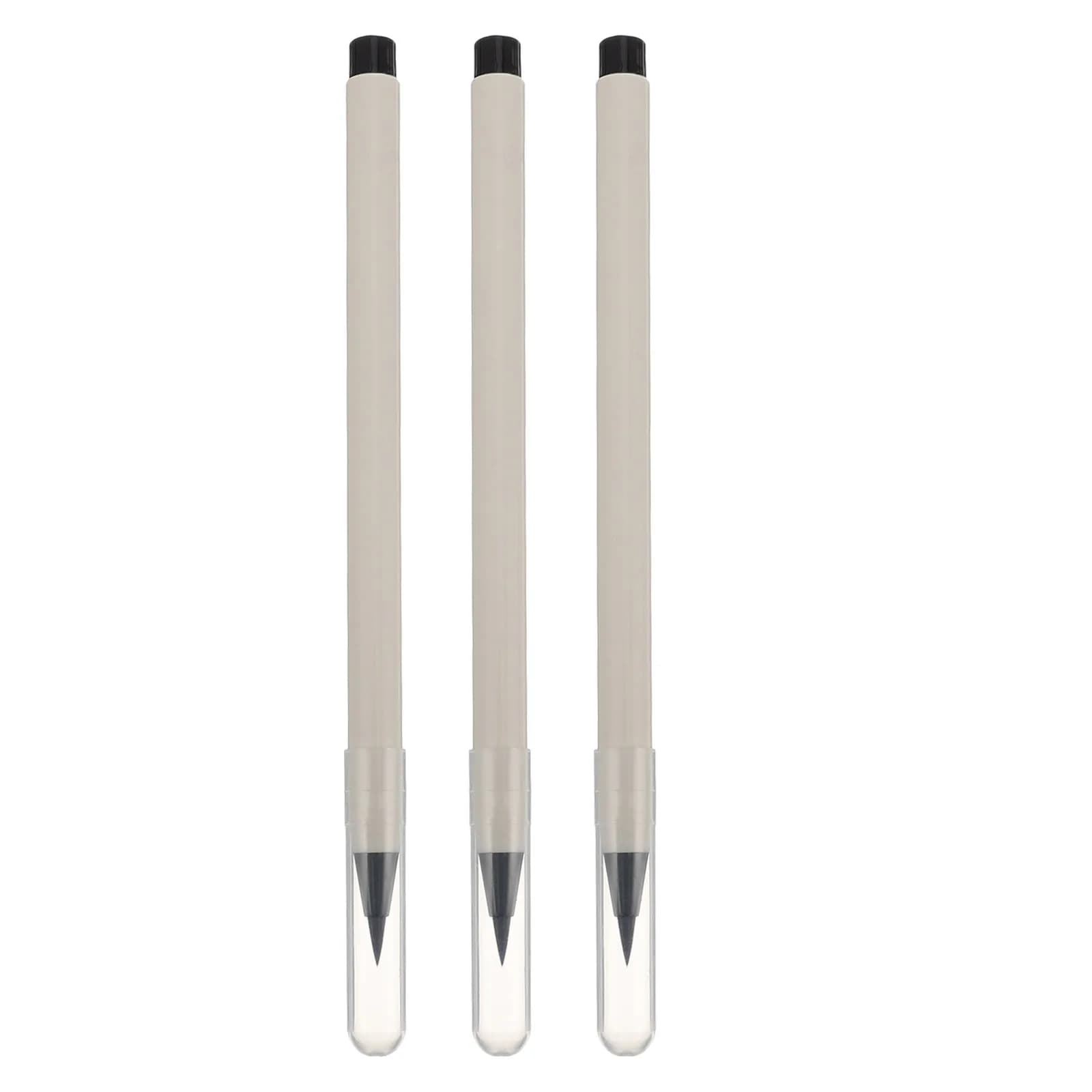 3Pcs Refillable Calligraphy Brush Set Maobi Writing Brush for Chinese Characters Learning Gift for Family Friends Artists