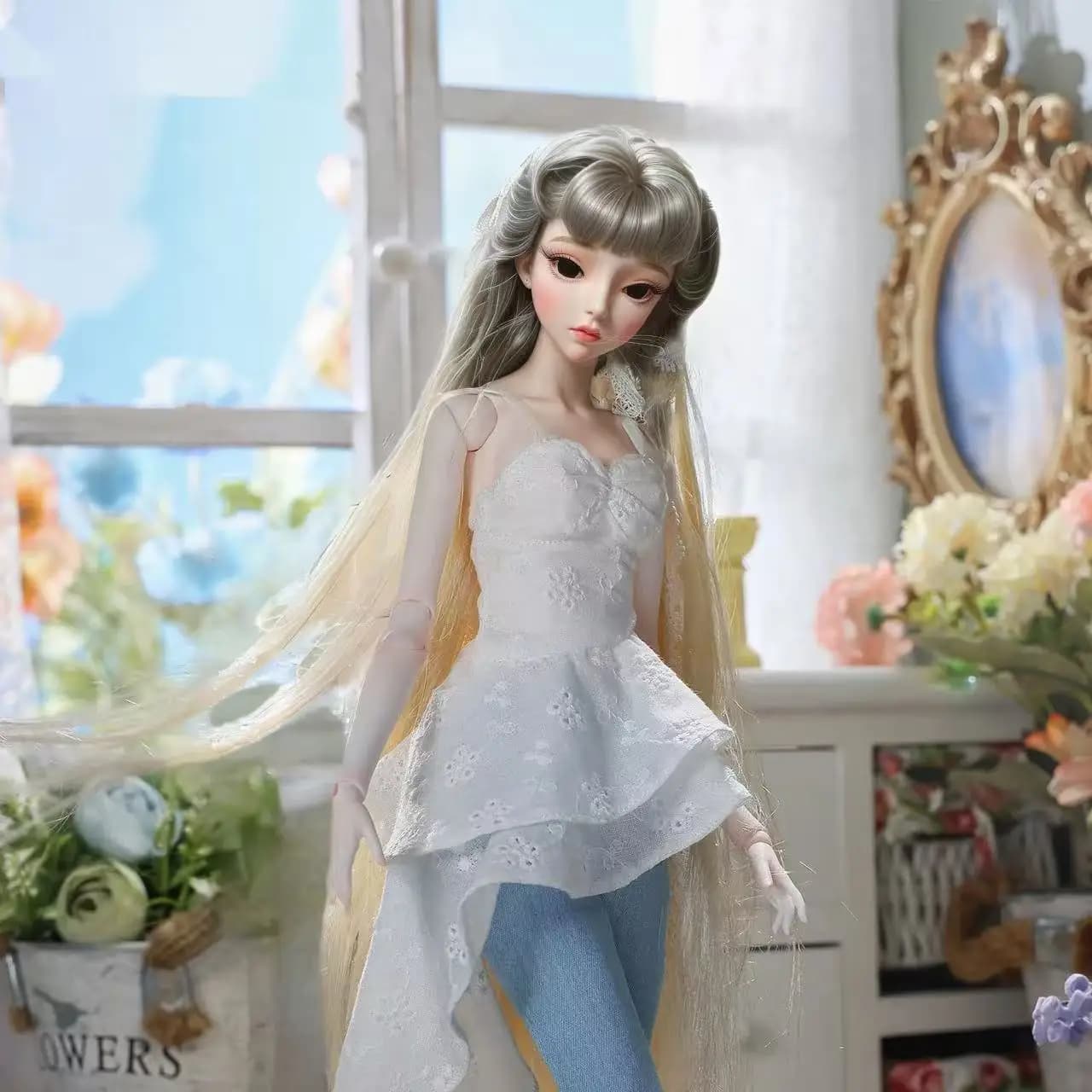 Bambola DBS 1/3 BJD Dream Fairy con corpo a giunti meccanici, inclusi parrucca, occhi, vestiti, scarpe abbinati casualmente, kit AI MSD SD, giocattolo, regalo