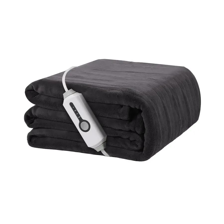 Coperta Riscaldante 72x84 Misura Full, in Morbido Pile Corallo con 4 Livelli di Riscaldamento e Spegnimento Automatico dopo 10 Ore, Lavabile in Lavatrice, Tessuto Peluche Confortevole