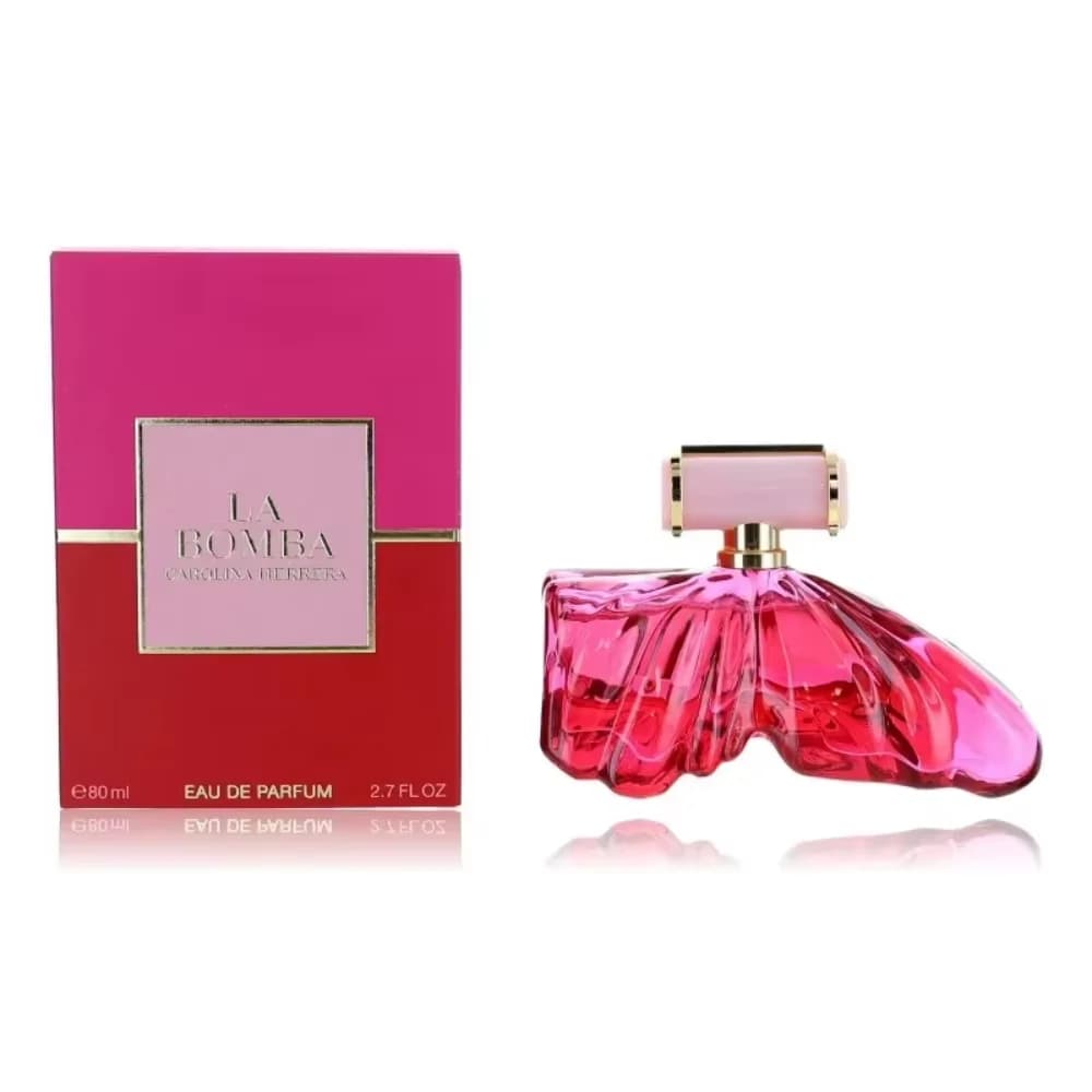 Carolina Herrera La Bomba Eau de Parfum Spray 80ml 2.7Oz | Fragranza Floreale Orientale Premium Originale per Donne