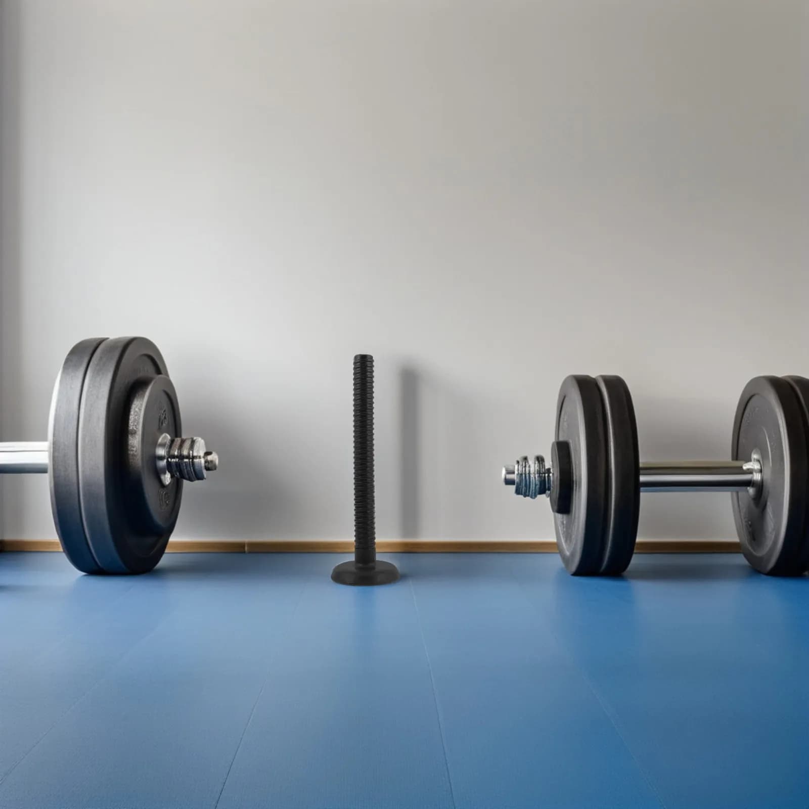 Sturdy PP Barbell Plate Rod Connector Replacement for Dumbbell Kettlebell Strength Training Home Gym Full Body Workout