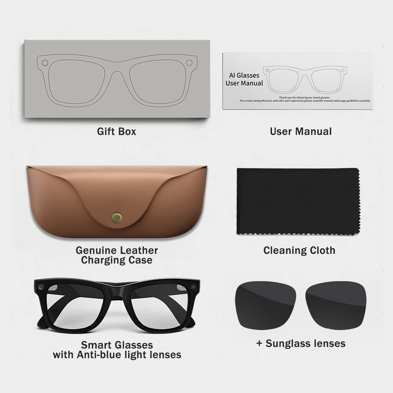 New MT5 Ultra Smart Glasees with Charging Case Photo Video 8MP Camera Bluetooth Voice Calls Sunglasses Headphone Glasses Man