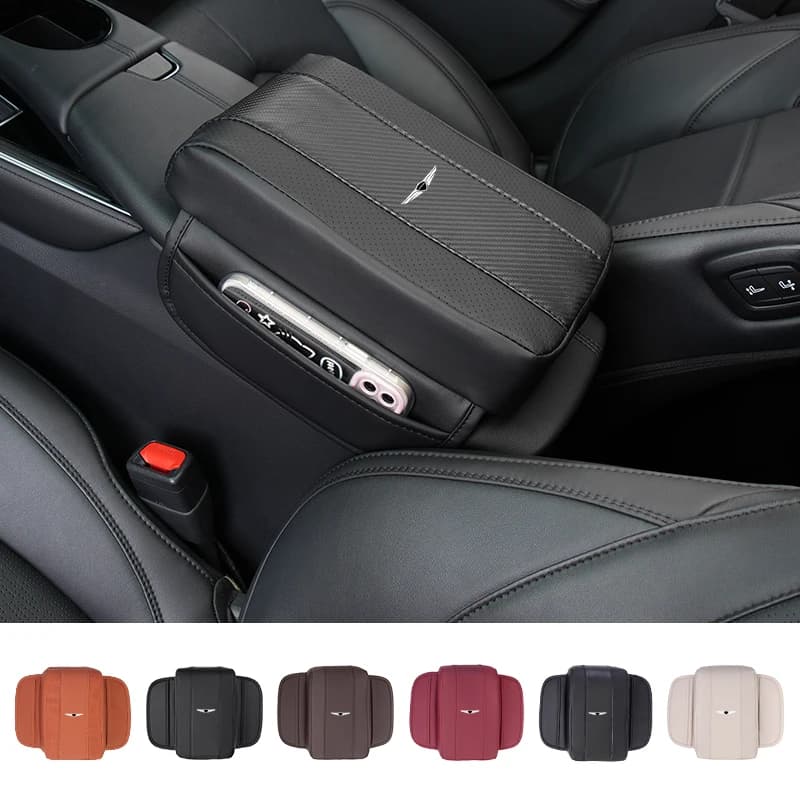 Bracciolo per Auto Box Booster Pad con custodia accessori Auto per GENESIS G80 G70 G90 GV80 G60 G90 GV60 G60 X Mint