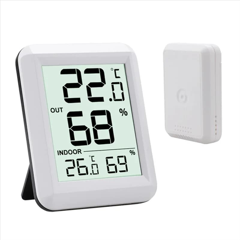 A49T Wireless Thermometer Hygrometer BabyRoom Digital LCD Temperature Humidity Monitor Indoor Outdoor Weather Station Sensor