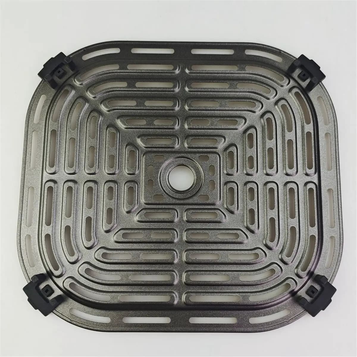 lillili Air Fryer Tray for CHEFMAN 6QT Air Fryer 22.5 X 20.8 cm Frying Plate Air Fryer Accessory Dishwasher Safe