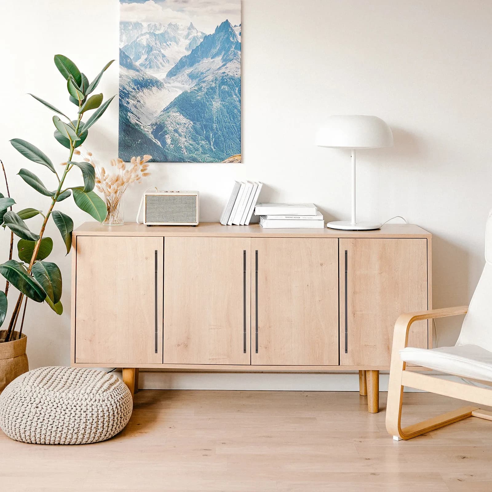 2 maniglie per armadietti in lega di alluminio, maniglie moderne per cassetti, maniglie ergonomiche per porte della cucina, per mobili da bagno