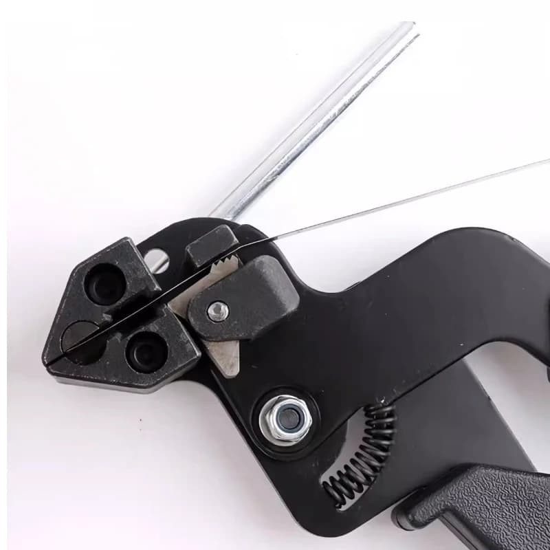 Nuova Pinza per Fascette in Acciaio Inox, Strumento Automatico per Taglio e Tensionamento, Attrezzo Manuale per Fascette Autobloccanti