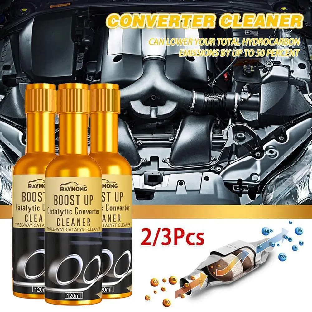 3pcs/set Car Engine Catalyst Converter Cleaners Automobile Engine CSV Cleaning Accelerators Catalysts Easy To Clean