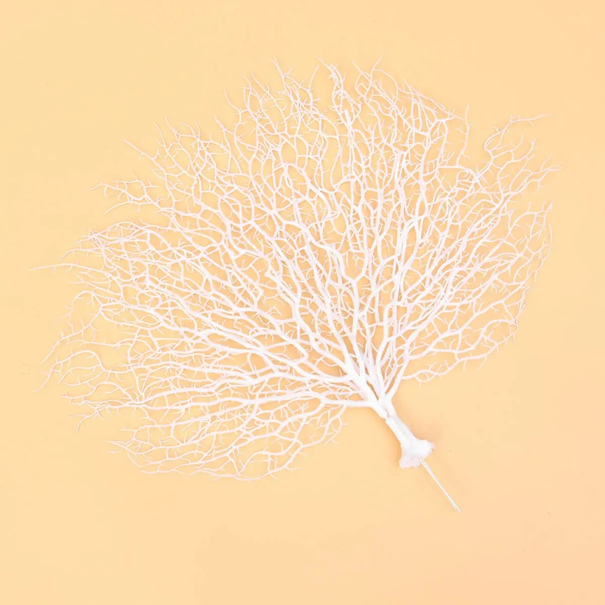 1Pcs Premium Plastic Coral Branch Artificial Coral Decor for Blank Fish Tank Home Office Wedding Realistic Fake Plants