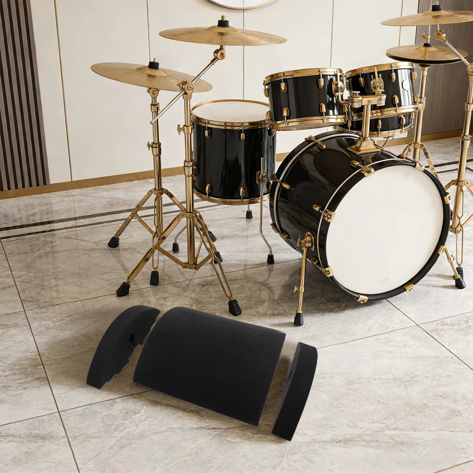 Cuscino a Tamburo in Cotone Morbido e Confortevole per Sedia da Ufficio e Uso Domestico, Supporto Ergonomico per il Sedile, Relax