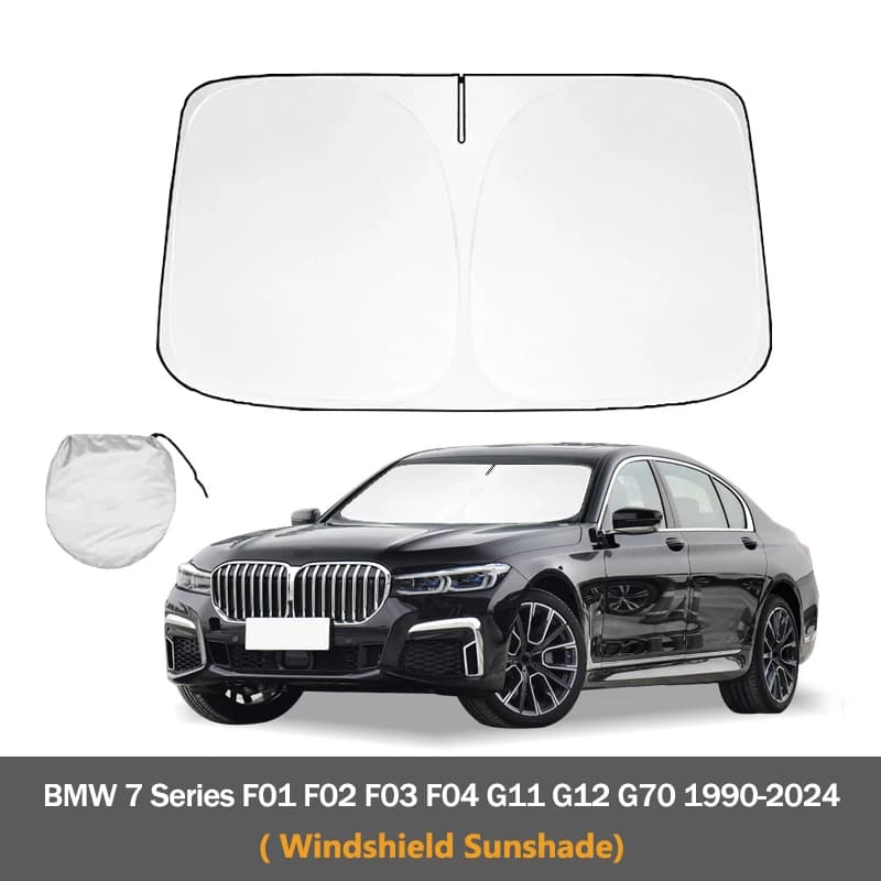 Per BMW Serie 7 F01 F02 F03 F04 G11 G12 G70 1990-2024 Auto Parabrezza Parasole Anti-UV Pieghevole Parasole Auto Accessori