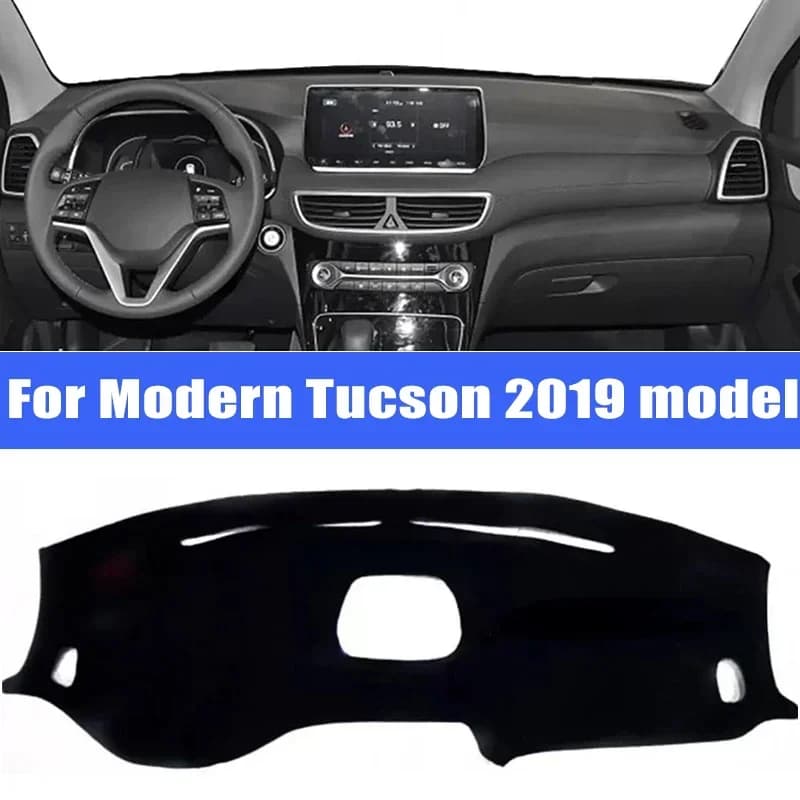 Per il Moderno Tucson 2019 Modello Auto Cruscotto Copertura Parasole Tappetini Evitare Pad Luce Cruscotto Accessori Auto Protettivi