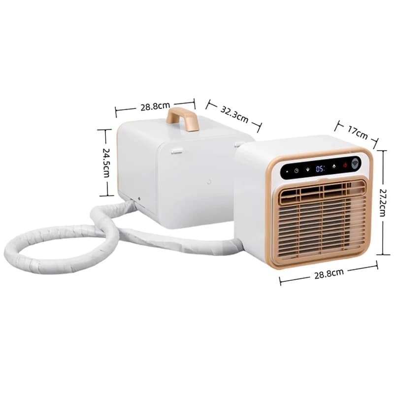 1500W new split mobile air conditioner portable free installation camping tent air conditioner parking air conditioner