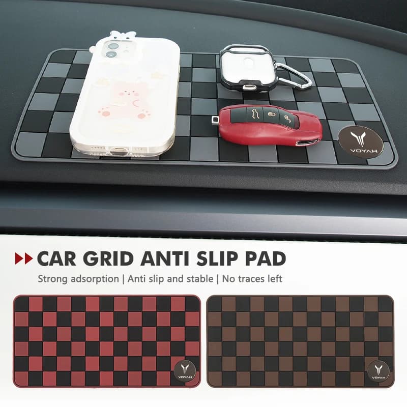 For Voyah Universal Car Dashboard Sticky Anti Slip Mat Phone Holder Pad Free Dreamer Zhuiguang H53 2021 2022 2023