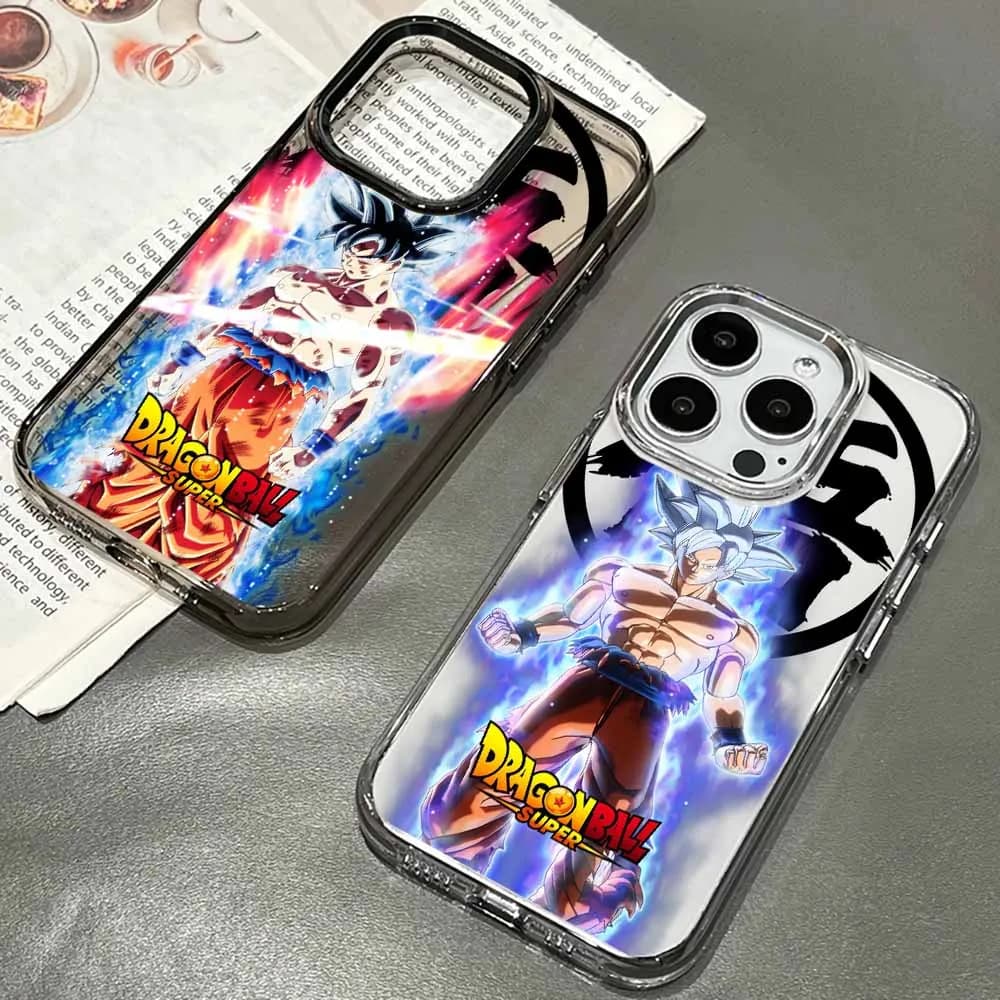 Ultra Instinct Gokus DragonS BallS Phone Case For iPhone 17e 17 16e 16 15 14 13 12 11 mini Pro Max Air Plus Transparent Cover
