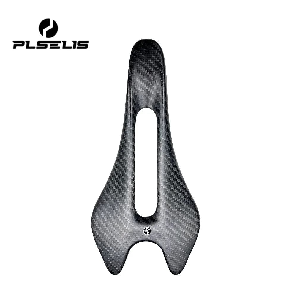 Plselis Full Carbon Saddle Light Road Bike Cushion Weight 60g/90g/100g Waterproof and Wear-Resistant Ergonomic Design3005