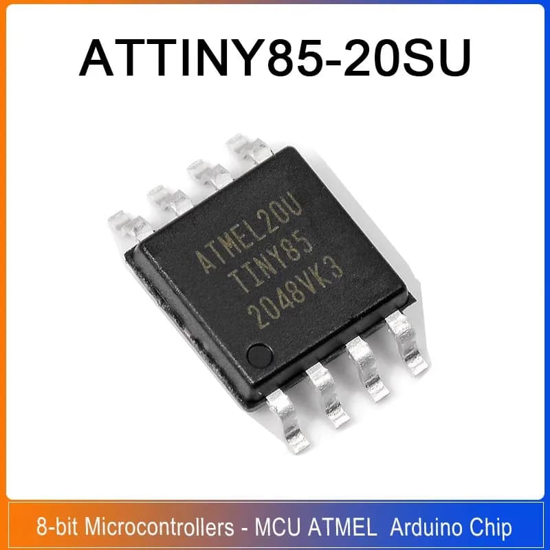 1/5/20PCS ATTINY85-20SU SOP8 ATMEL20U ATTINY85 Microcontrollori AVR a 8 bit ATTINY MCU Chip Arduino