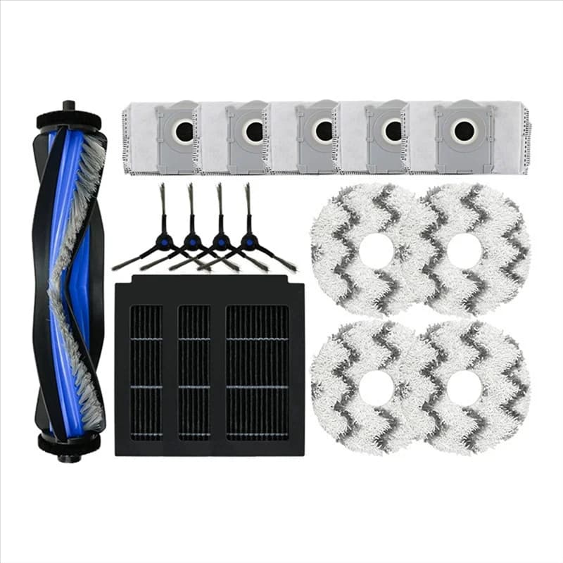 A38T-Replacement Accessories Kit Includes Main Roller Brush, HEPA Filter Mop Cloth And Dust Bag