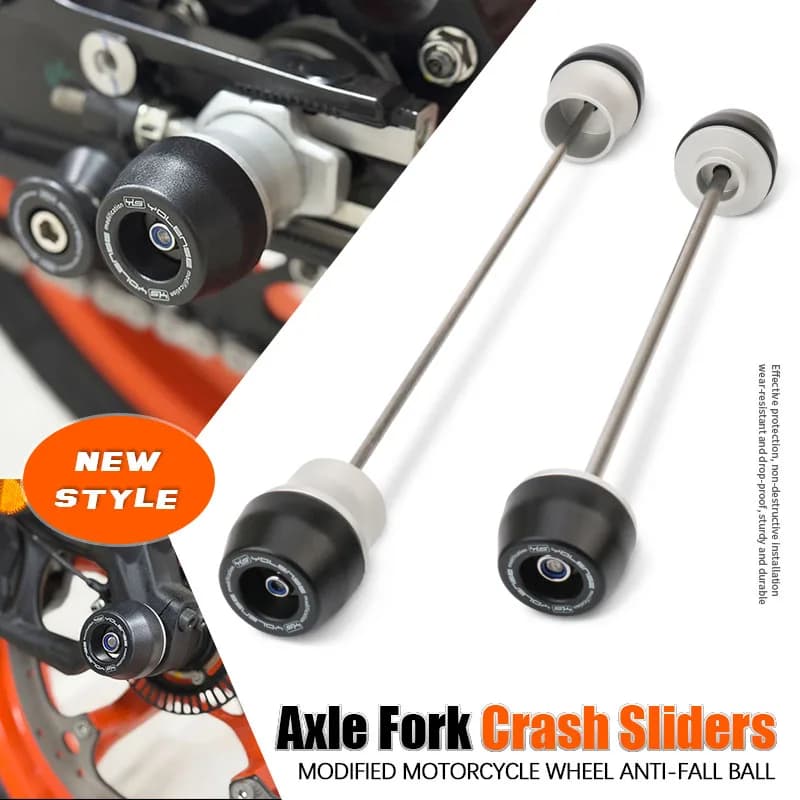 Motorcycle Accessories Front and rear axle Crash Sliders Wheel protection for DUKE 390 For DUKE 250 2024 2025