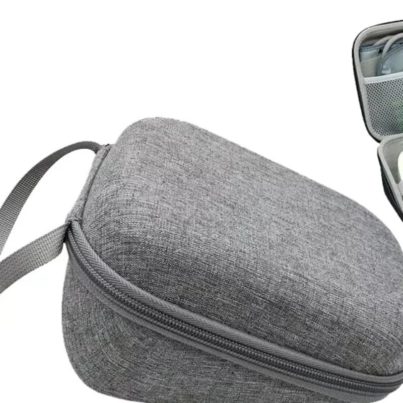1 custodia rigida per misuratore di pressione sanguigna da braccio, custodia protettiva portatile da viaggio, custodia rigida