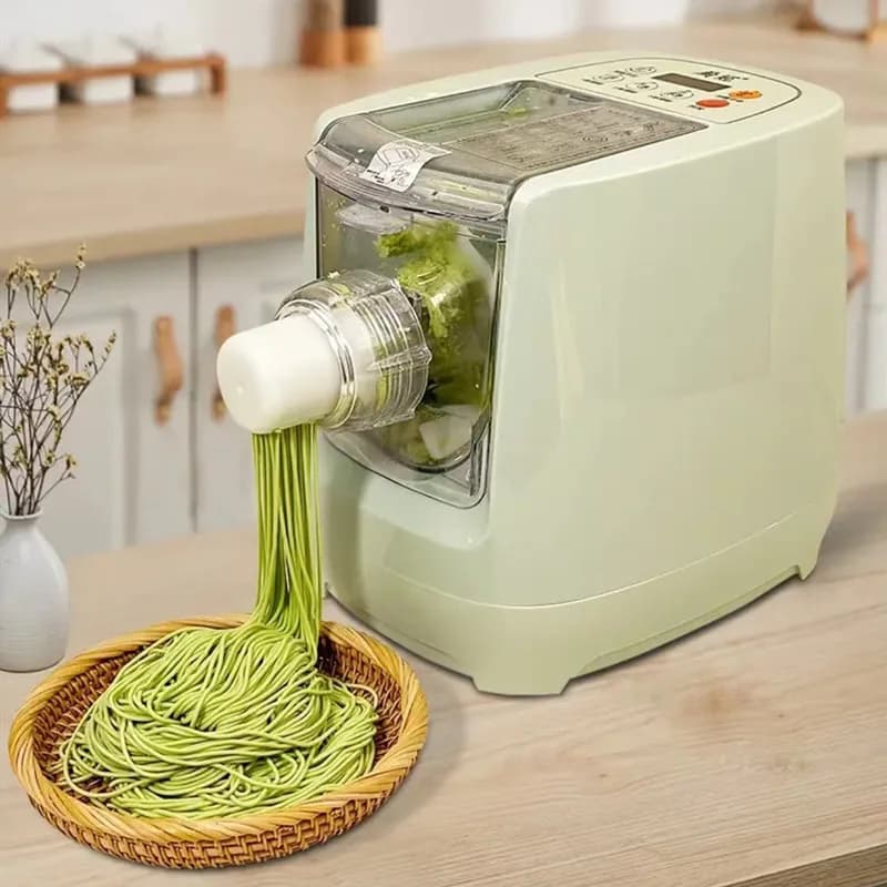 Homel Mini Pasta Noodle Maker Macchina per fare la macchina Macchina per noodle completamente automatica elettrica per produrre pasta fresca a casa Plastica semplice